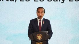 Presiden Joko Widodo secara resmi membuka Sidang Kedua Indonesia Pacific Parliamentary Partnership (IPPP) 2024 yang digelar di Hotel Fairmont, Jakarta, pada Kamis, 25 Juli 2024. Foto: BPMI Setpres/Muchlis Jr