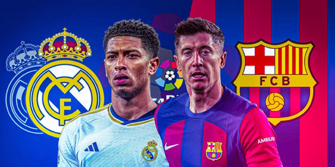 
					Real madrid vs Barcelona di Stadion MetLife, New Jersey, Amerika Serikat (AS), Minggu (4/8/2024) pukul 06.00 WIB