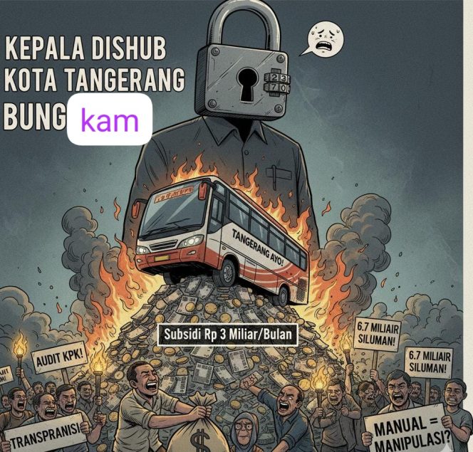 
					Guncangan Anggaran Kota Tangerang: Skandal Si Benteng & Dugaan ‘Anggaran Siluman’ Rp 6,7 Miliar!