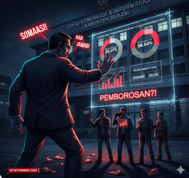
					Diskominfo Bekasi Diguncang Skandal: Ancaman Somasi dan Realisasi Anggaran Rp 113 Miliar Dibawah Sorotan BPK