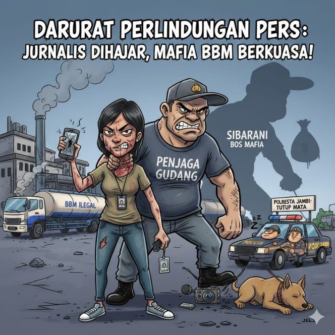 
					“Brutalisme Mafia BBM Jambi: Wartawati Dicekik, Kemerdekaan Pers Mati di Tangan Premanisme