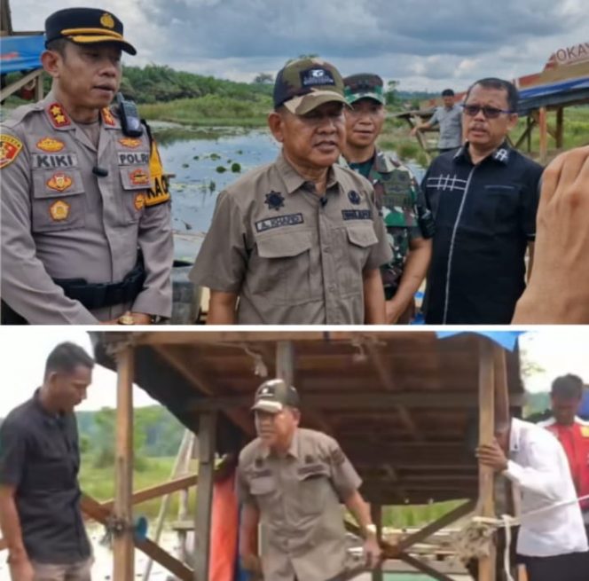 
					Operasi “Kosmetik” Dam Betuk: Anggaran Rp 200 Juta Menguap, PETI Kembali Berpesta