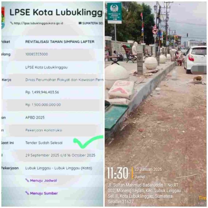 
					Skandal “Laporan Fiktif” Dinas Perkim: Proyek Belum Rampung Tapi Dilaporkan Selesai, Rumor “Masa Perawatan” Jadi Tameng?