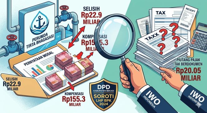 
					GEGER!! Perumda Tirta Bhagasasi Disorot Soal Piutang Pajak Tak Berdokumen di LHP BPK