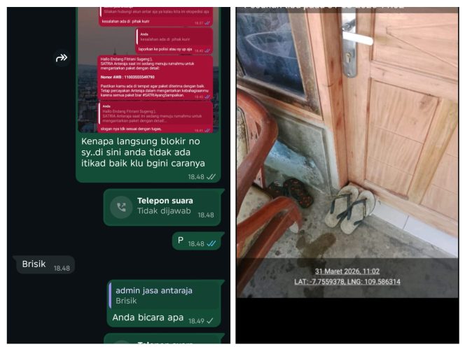 
					Skandal Layanan Ekspedisi di Kebumen: Paket HP “Diumpetin” di Bawah Sandal, Konsumen Komplain Malah Disemprot “Brisik”