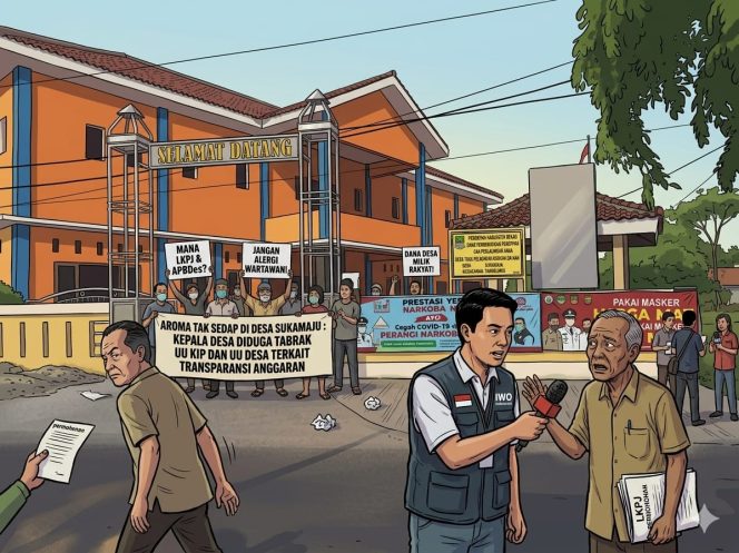 
					Dugaan Skandal Transparansi di Desa Sukamaju : Kepala Desa Alergi UU KIP, Anggaran Desa Jadi Misteri