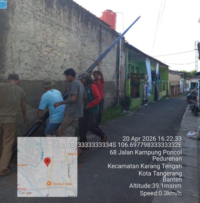 
					“Tiang Ilegal” Menjamur di Karang Tengah, MyRepublic Diduga Tabrak Aturan Tata Ruang