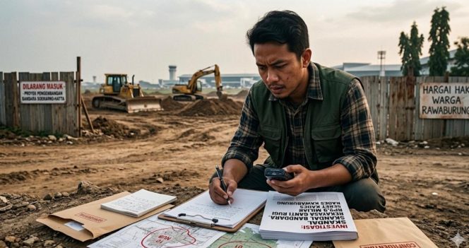 
					Aroma Amis Di Rawa Burung Tangerang: Proyek Bandara Dikuras Bangunan Rekayasa