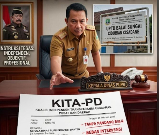 
					Soal Dugaan Aset Jadi “Lahan Basah”, KITA-PD Beri Ultimatum Kadis PUPR Banten