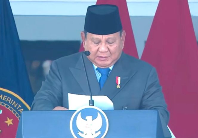 
					Presiden Prabowo Subianto Lantik 1.204 Pamong Praja Muda IPDN Angkatan XXXIII di Jatinangor