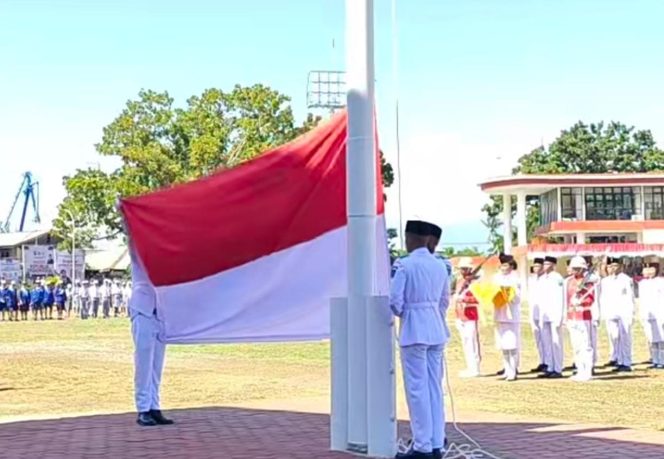 
					Kibar Merah Putih di Tanah Papua: Upacara HUT ke-81 RI di Manokwari Berlangsung Hikmat