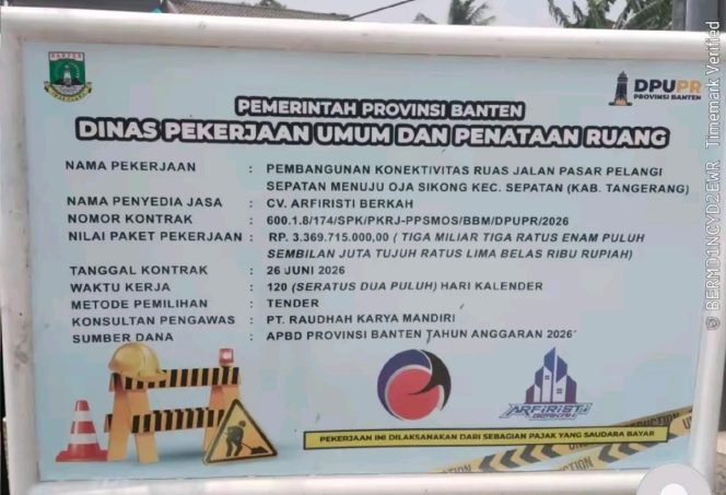 
					Proyek Jalan Rp3,3 Miliar di Sepatan Disorot: Abaikan Prosedur K3 dan Berpotensi Bahayakan Pengguna Jalan