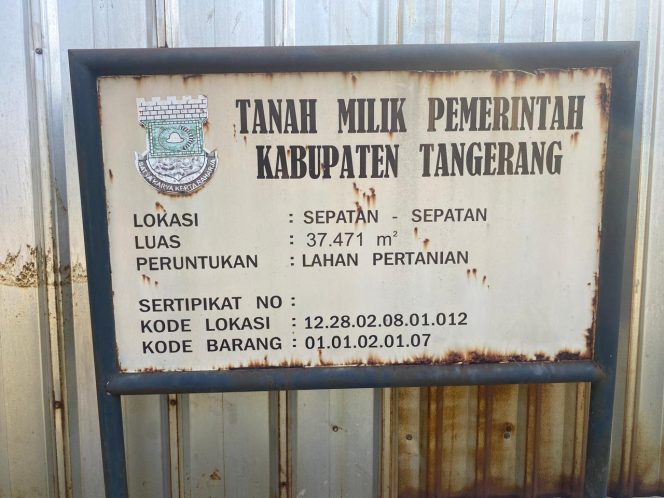 
					Dugaan Penguasaan Ilegal Aset Daerah Pemkab Tangerang, Oknum Politisi Disorot