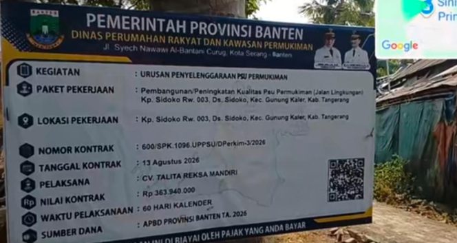 
					Proyek Paving Block Rp363 Juta di Sidoko Tangerang Dituding Asal Jadi, Warga Desak Evaluasi Total