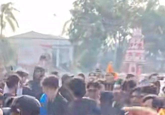 
					Pagar DPRD Provinsi Bengkulu Jebol, Aksi Unjuk Rasa Mahasiswa Berakhir Tegang