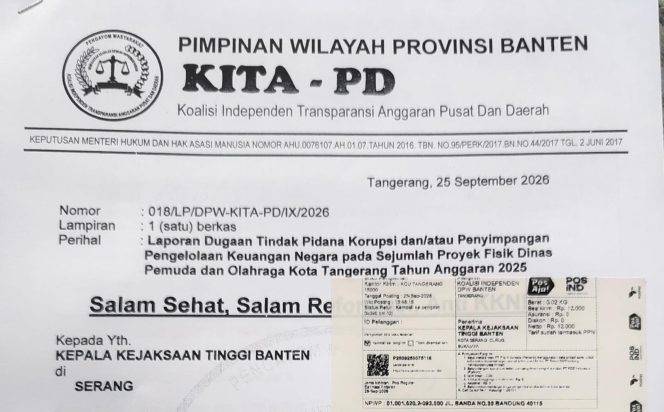 
					Sengketa Lahan hingga Rumput Sintetis, Proyek Rp9,2 M Dispora Kota Tangerang Dilapor ke Kejati