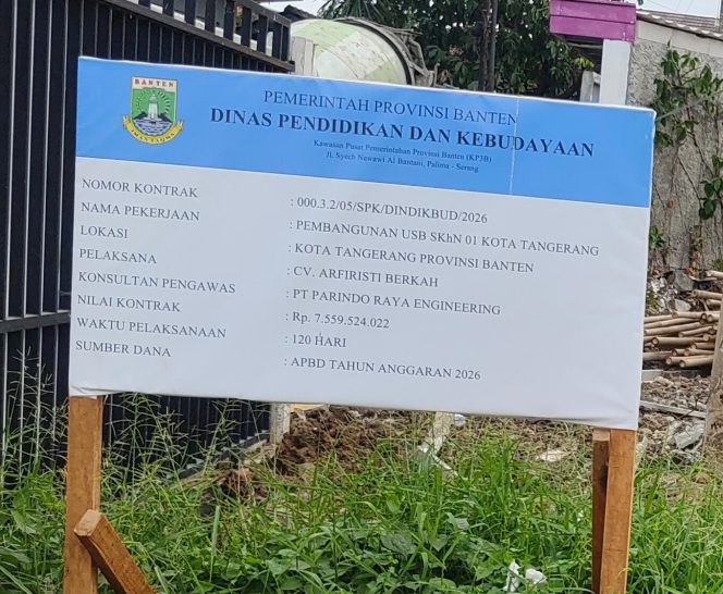 
					Soal Proyek Rp7,5 M Dindikbud Banten Tanpa Izin, Inspektorat: “Sudah Kami Kawal dan Jadi Atensi KPK”
