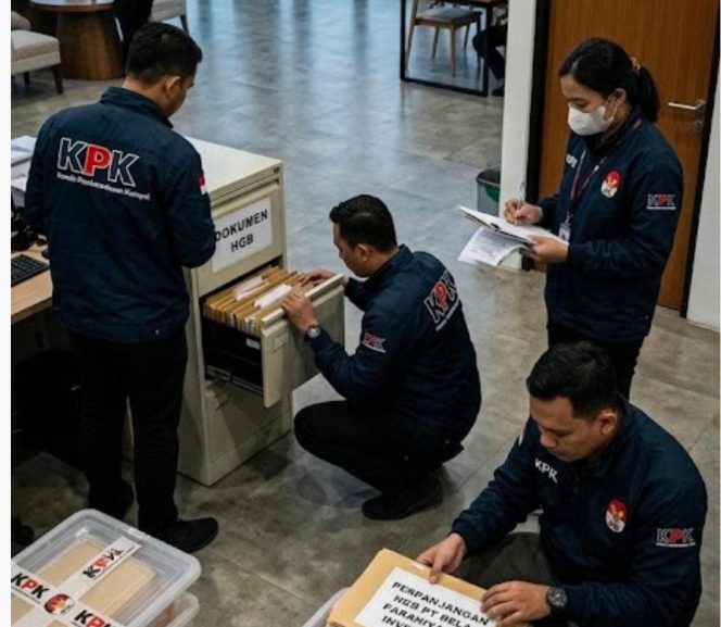 
					KPK Geledah Perusahaan Pengembang di Kota Baru Parahyangan, Dokumen Perpanjangan HGB Disita