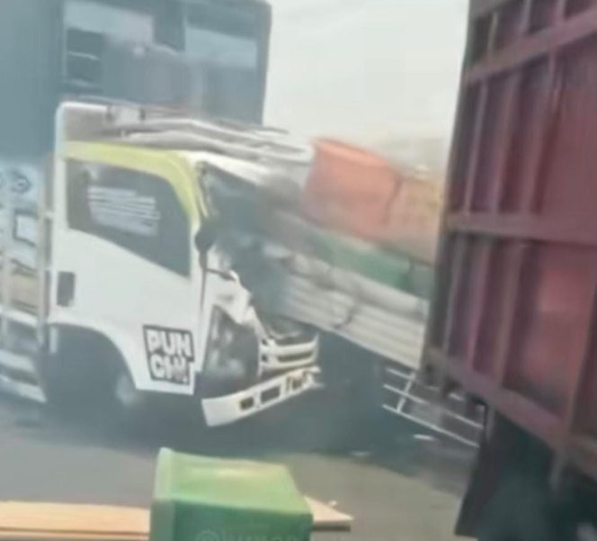
					Kabut Asap Tebal Picu Tabrakan Beruntun 9 Kendaraan di Tulang Bawang, 3 Orang Meninggal Dunia