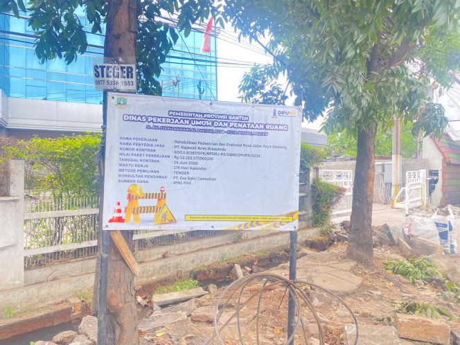 
					Soroti Abaikan K3, Proyek Pedestrian Jalan Raya Serpong Ancam Keselamatan Pengguna Jalan