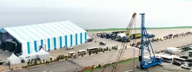 
					Presiden Prabowo Resmikan 11 Proyek Hilirisasi Senilai Rp180 Triliun di Halmahera Tengah, Lepas Ekspor Perdana Baterai EV